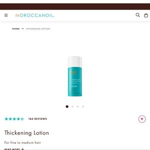 Moroccan Oil thickening lotion